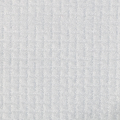 High pressure stiff EF pattern spunlace fabric